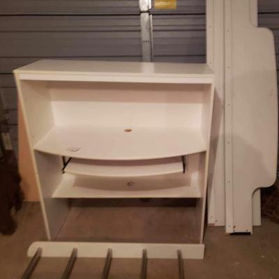 Bed with Desk Frame