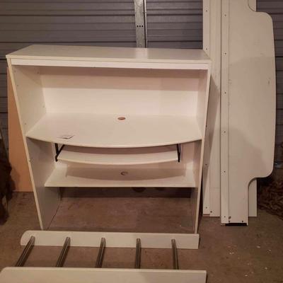 Bed with Desk Frame