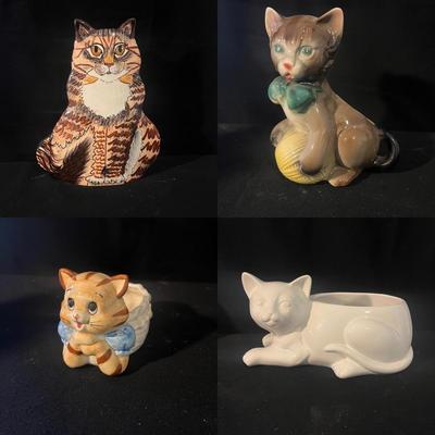 Ceramic Cat Planters, Lefton Plus More (LR-MG)