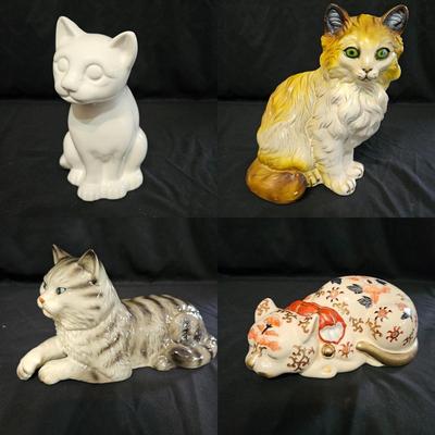 Enesco, Sadek Ceramic Cats and More (LR-DW)
