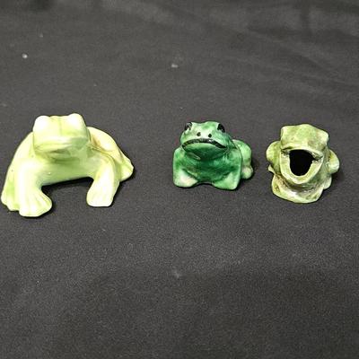 Assortment of Frog Figurines (LR-DW)
