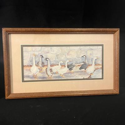 Water Fowl Art Collection Includes Signed Prints & More (LR-MG)