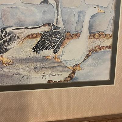 Water Fowl Art Collection Includes Signed Prints & More (LR-MG)