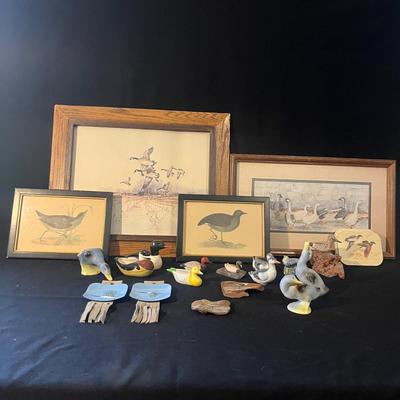 Water Fowl Art Collection Includes Signed Prints & More (LR-MG)