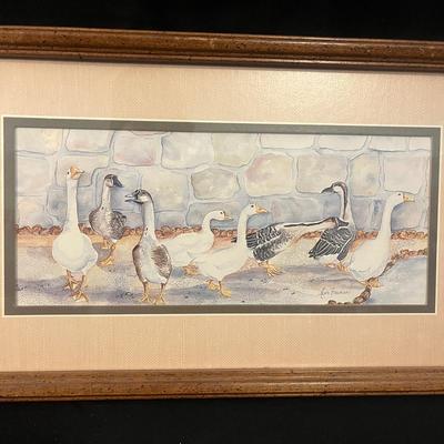 Water Fowl Art Collection Includes Signed Prints & More (LR-MG)