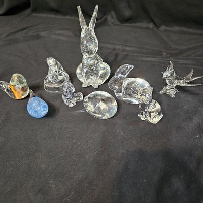 Steuben, Bohemia Crystal Cats and More (LR-DW)