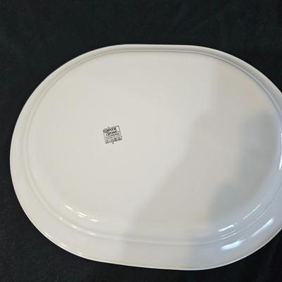 Mountain Wood Stoneware and other Floral Plates (LR-DW)