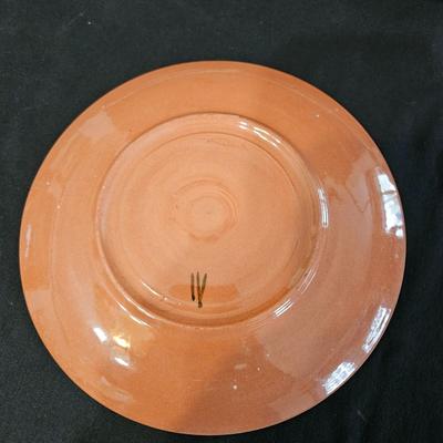 Mountain Wood Stoneware and other Floral Plates (LR-DW)