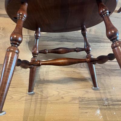 Four Spindle Back Windsor Chairs (LR-MG)