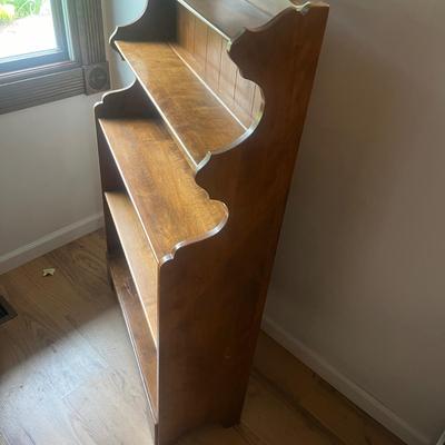 Ethan Allen â€˜American Traditional Nutmegâ€™ Library Bookcase (LR-MG)