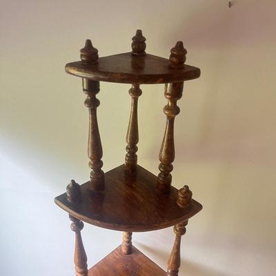 Six Tier Wooden Corner Shelf (LR-MG)