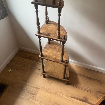 Six Tier Wooden Corner Shelf (LR-MG)