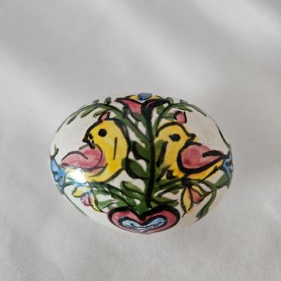 Decorative Eggs Made of Stone and Wood (UB-DW)
