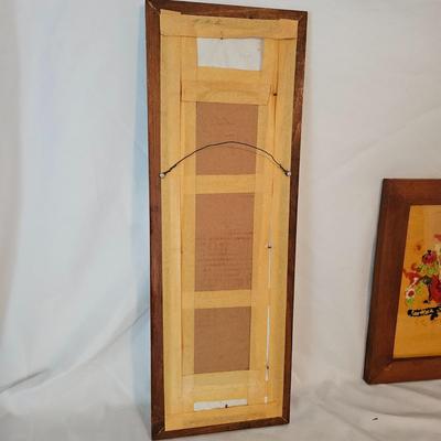 Vintage Framed Fiber Art (UB-DW)