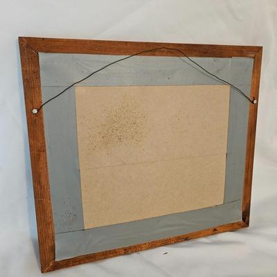 Vintage Framed Fiber Art (UB-DW)