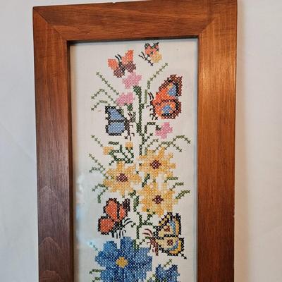 Vintage Framed Fiber Art (UB-DW)