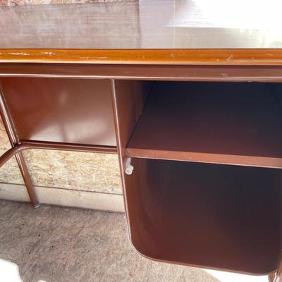 Vintage desk with storage