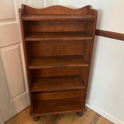 Two Footed Wooden Bookcases (UC-MG)