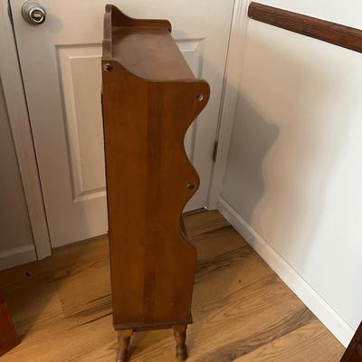 Two Footed Wooden Bookcases (UC-MG)