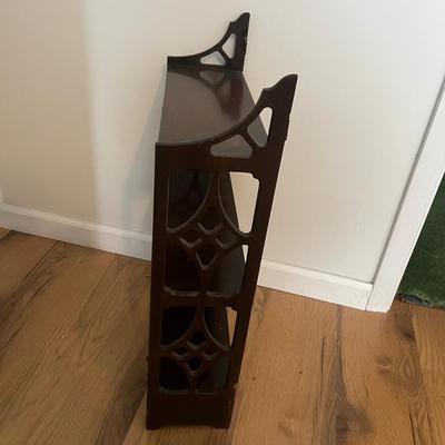 Vintage Beveled Mirror & Three Tier Shelf (UC-MG)
