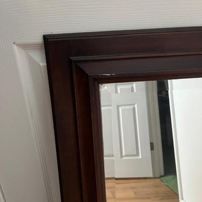 Vintage Beveled Mirror & Three Tier Shelf (UC-MG)