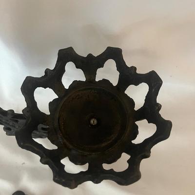 Wrought Iron Wall Mounts for Oil Lamps (UC-MG)