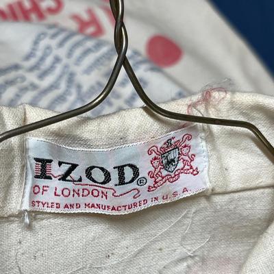 WOW! FLour sack shirt IZOD brand