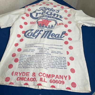 WOW! FLour sack shirt IZOD brand