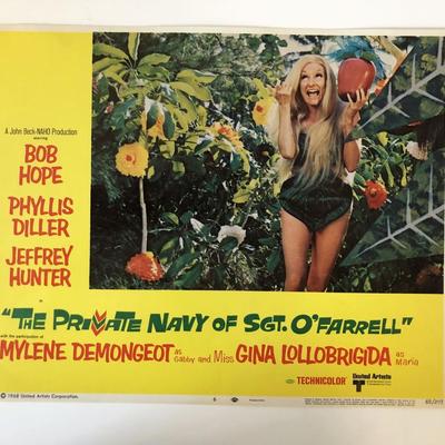 The Private Navy of Sgt. O'Farrell original 1968 vintage lobby card
