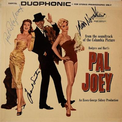 Pal Joey cast signed soundtrack- Frank Sinatra