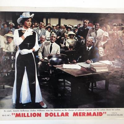Million Dollar Mermaid original 1952 vintage lobby card