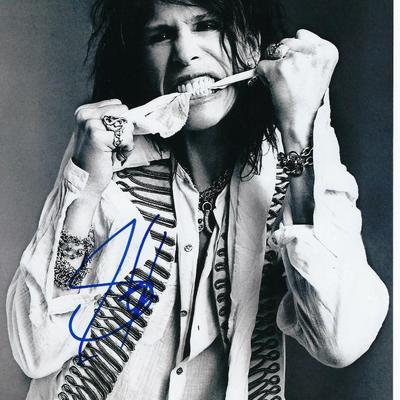 Steven Tyler signed Aerosmith  photo