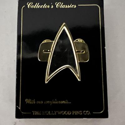 Original star Trek metal pin