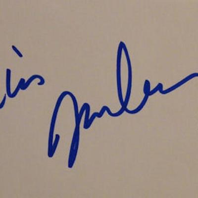 Comedian Chris Farley signature slip 