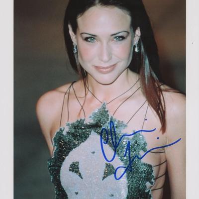 Claire Forlani signed photo