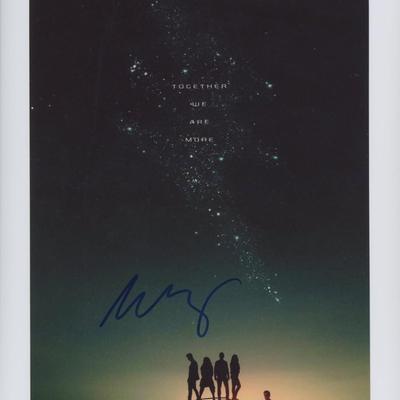 Power Rangers signed movie photo