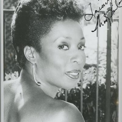 Madge Sinclair signed photo