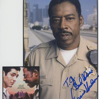 Ghostbusters Ernie Hudson signed photo