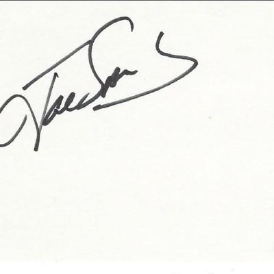 Joe Santos original signature 