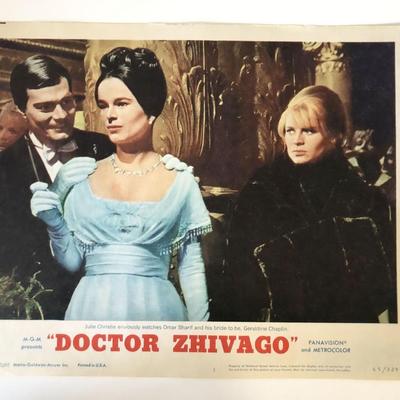 Doctor Zhivago  original 1965 vintage lobby card