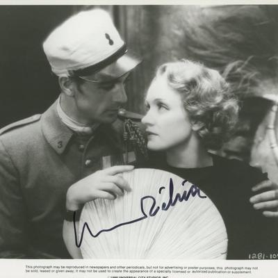 Marlene Dietrich signed movie photo. GFA Authenticated