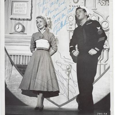 Gordon MacRae and Jane Powell Signed Photo