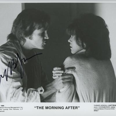 The Morning After signed movie photo 