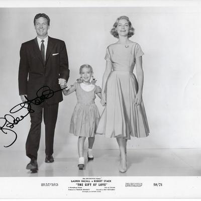 Robert Stack Signed Photo