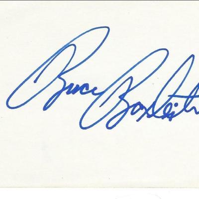 Bruce Boxleitner original signature 