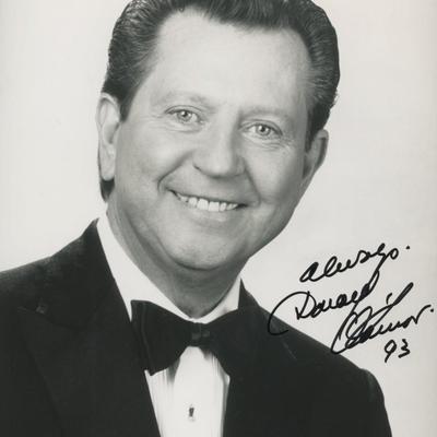 Donald O'Connor signed photo