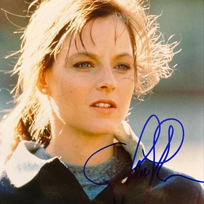 Jodie Foster Signed Photo