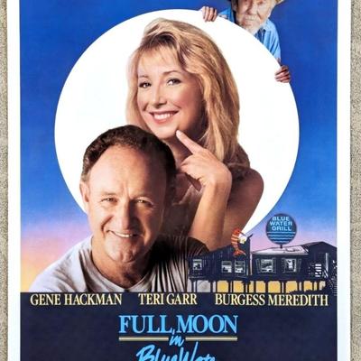 Full Moon in Blue Water 1988 original movie poster