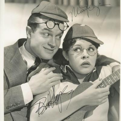 College Swing signed photo