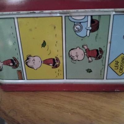 Peanuts Vintage Metal Lunchbox